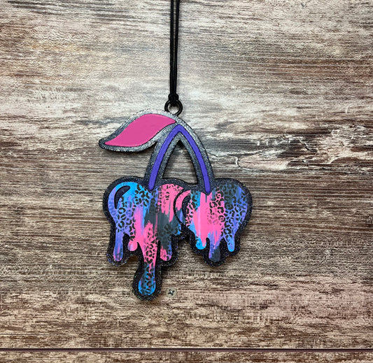 Pink and Purple Black Cherry Car Freshie